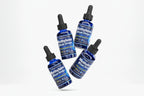 Four bottles of Methylene Blue Drops on a white background with 'suppliful' branding.
